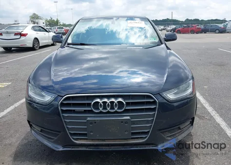 2013 Audi A4 2.0T Premium from USA, damaged, VIN WAUFFAFL7DN016718